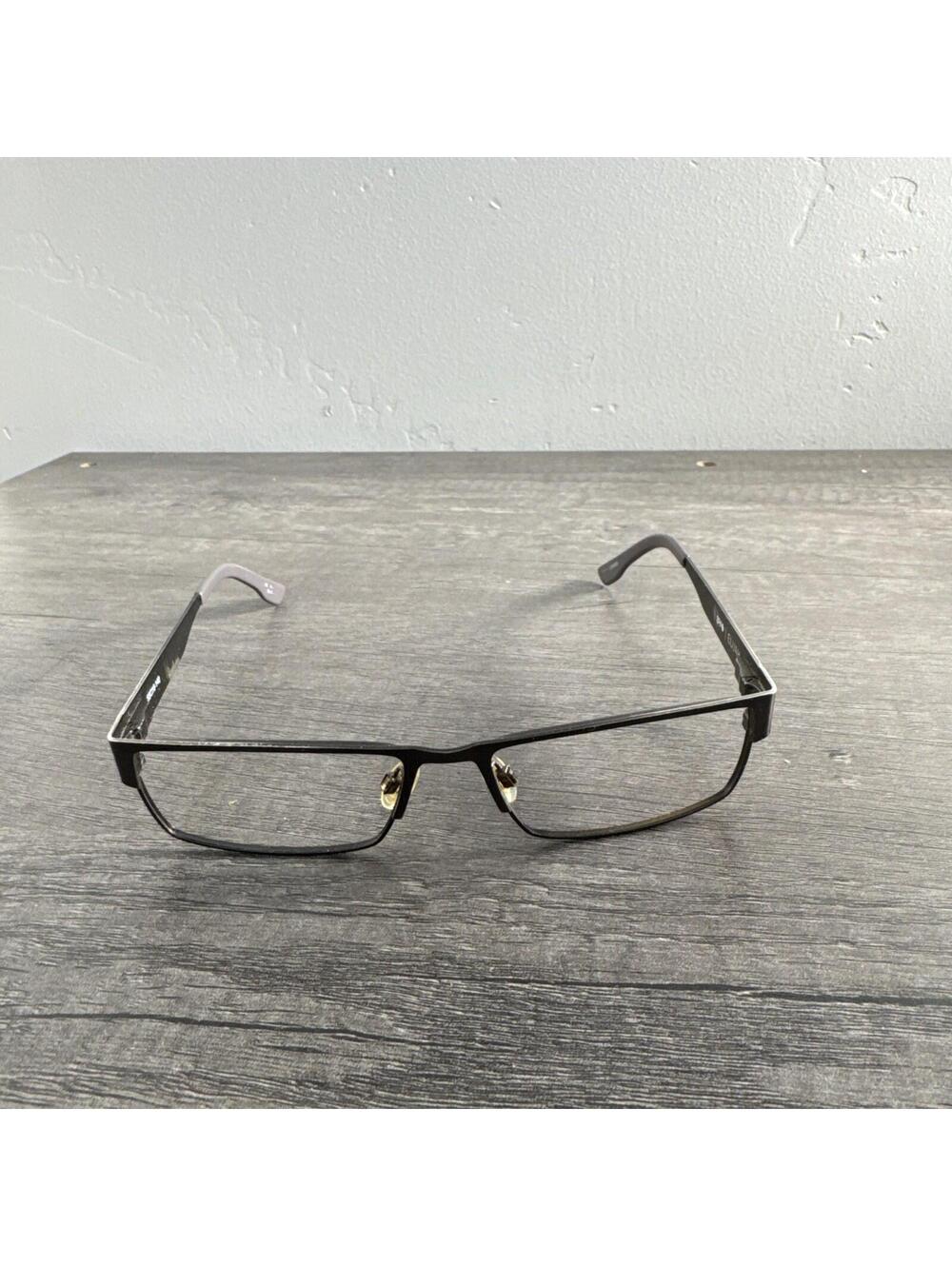 SPY Optic Eyeglasses ELIJAH 57-16-140 Rectangular Gunmetal FRAMES ONLY